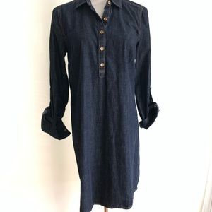TOMMY HILFIGER DENIM SHIRT DRESS SZ m